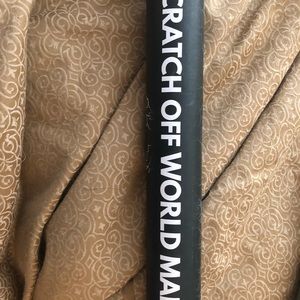 Scratch off world map